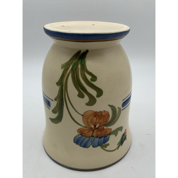 Weller Bonito 1927-33 Art Pottery Hand Painted Floral Bulbous Vase Artist Signed - Picture 6 of 7